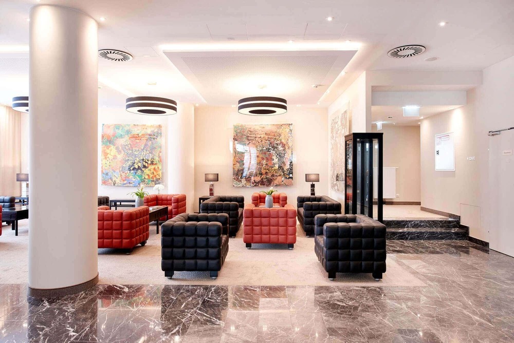 Lobby in der dem wunderschönen Apartmenthotel Singerstrasse 21/25 in Wien am Stephansplatz / Singerstrasse 21/25 Lobby in der Singerstrasse 21/25 in Wien am Stephansplatz