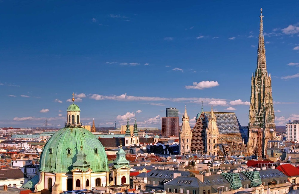 View of the Viennese Stephansdom